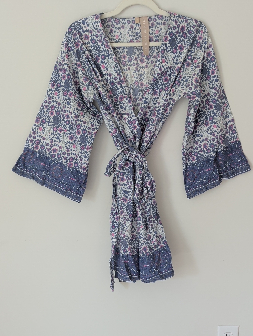 Plum Sugar Pudding Robe - Size Small